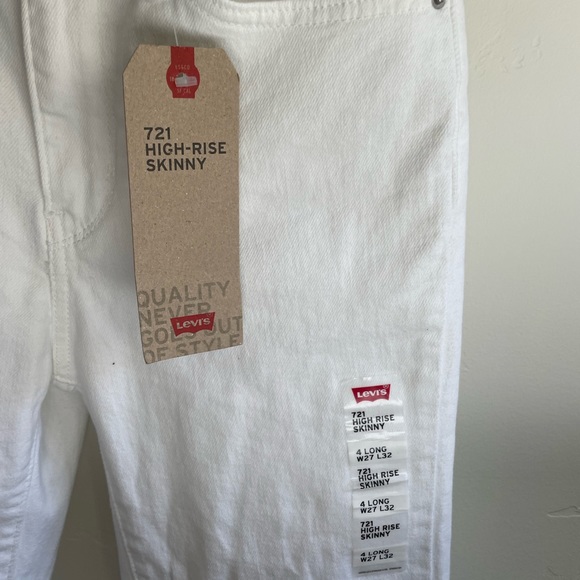 Levi's 721 HIGH RISE SKINNY WOMEN'S JEANS - Picture 4 of 8